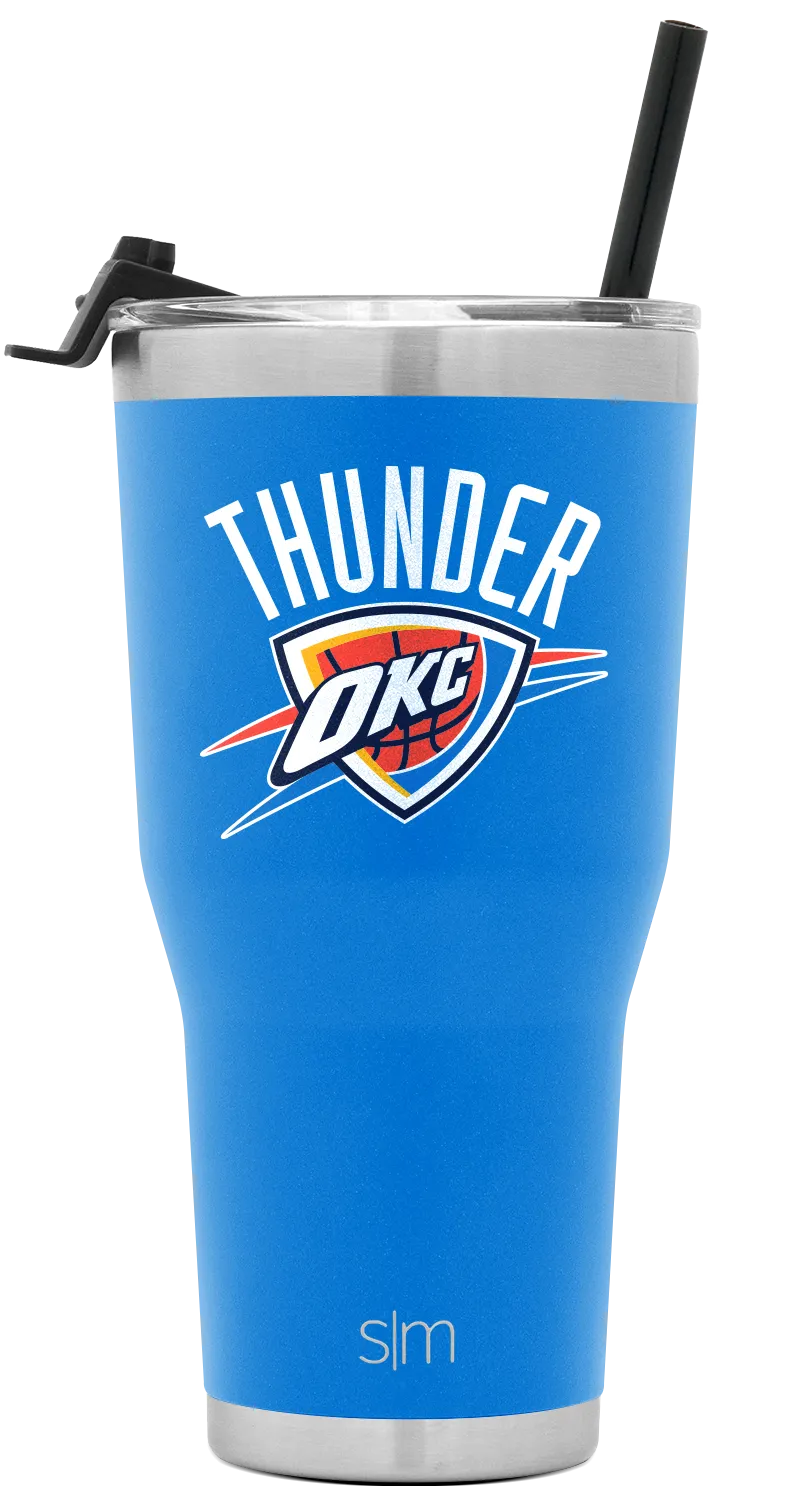 NBA Cruiser Tumbler with Flip Lid and Straw