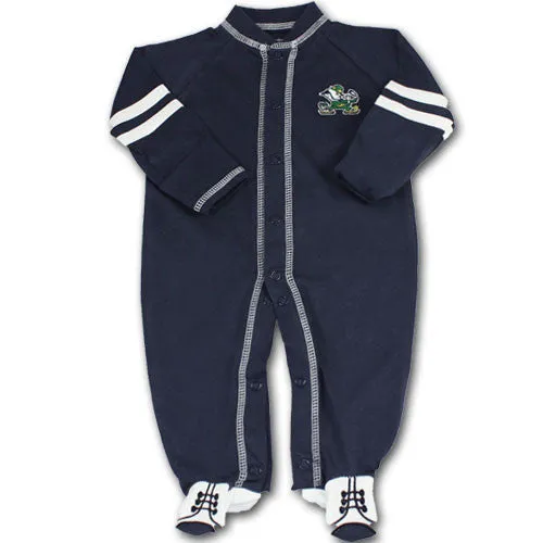 Notre Dame Sports Shoe Baby Sleeper