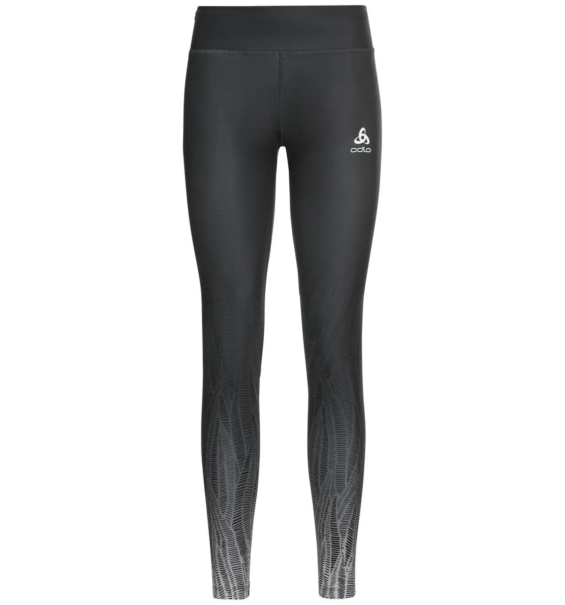 ODLO Women's Zeroweight Fade Print Run Tights {O-322951}