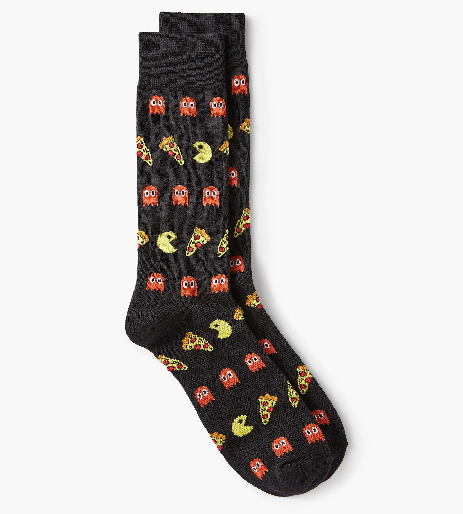 Pac-Man Pizza Socks