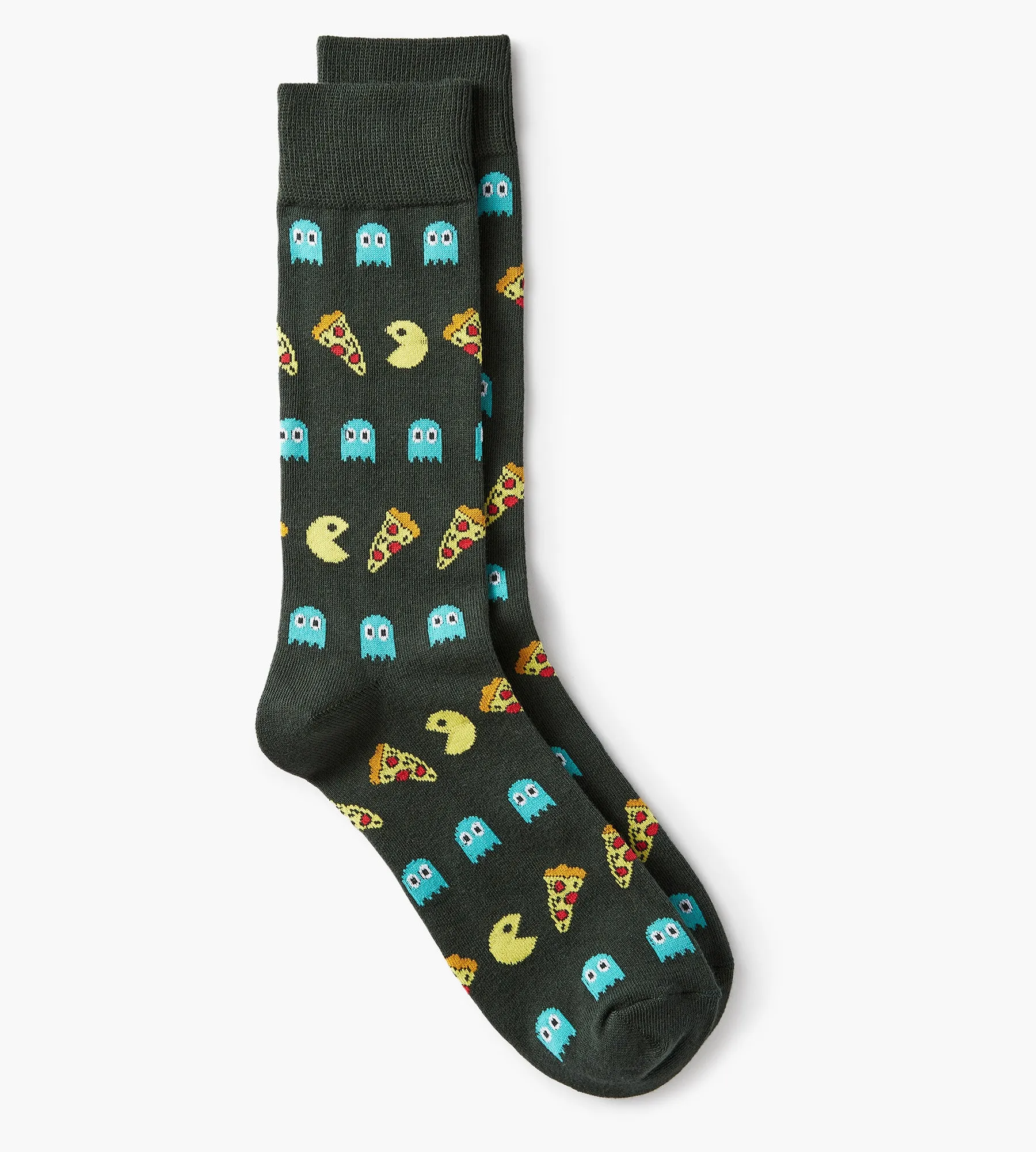 Pac-Man Pizza Socks