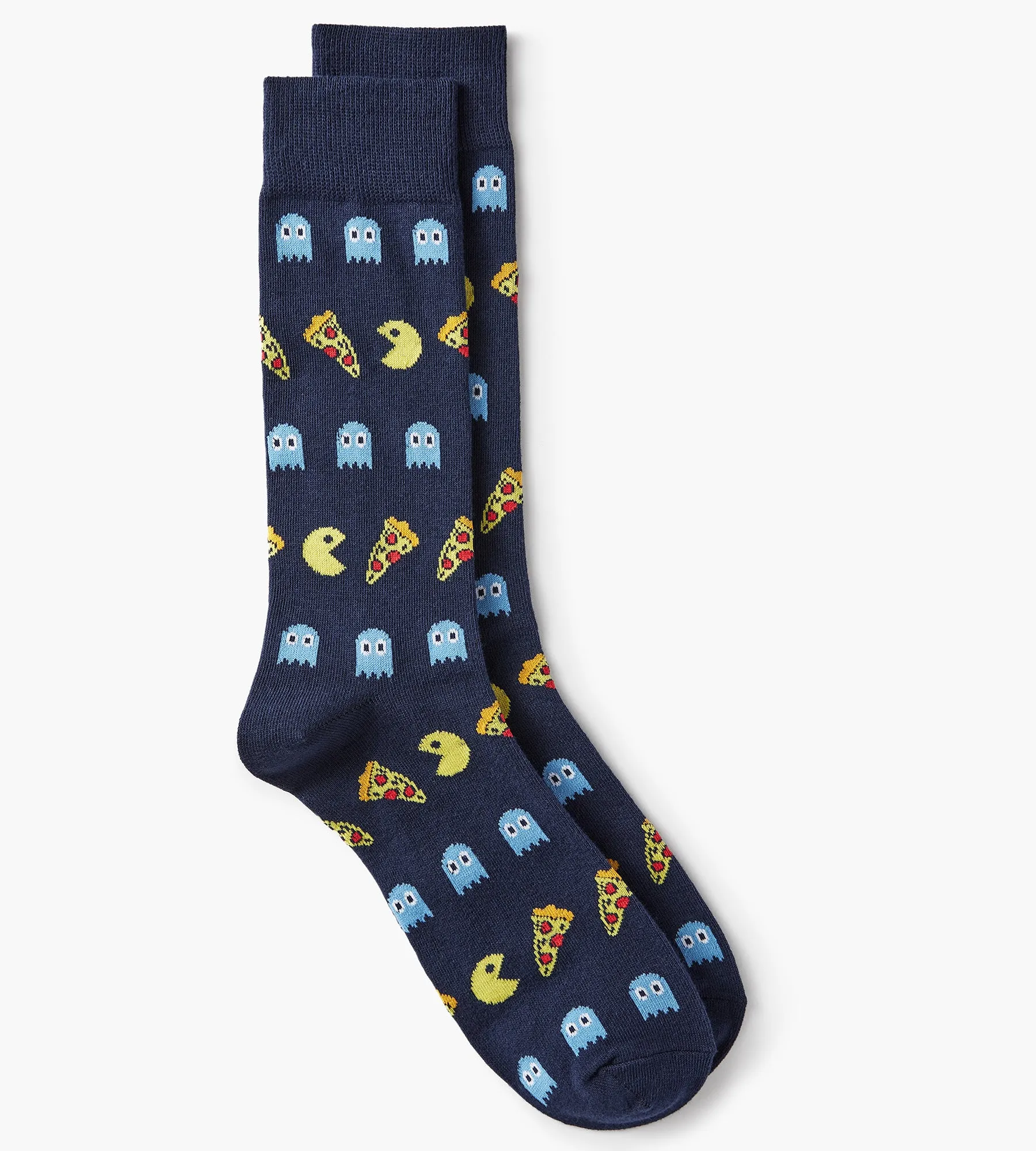 Pac-Man Pizza Socks