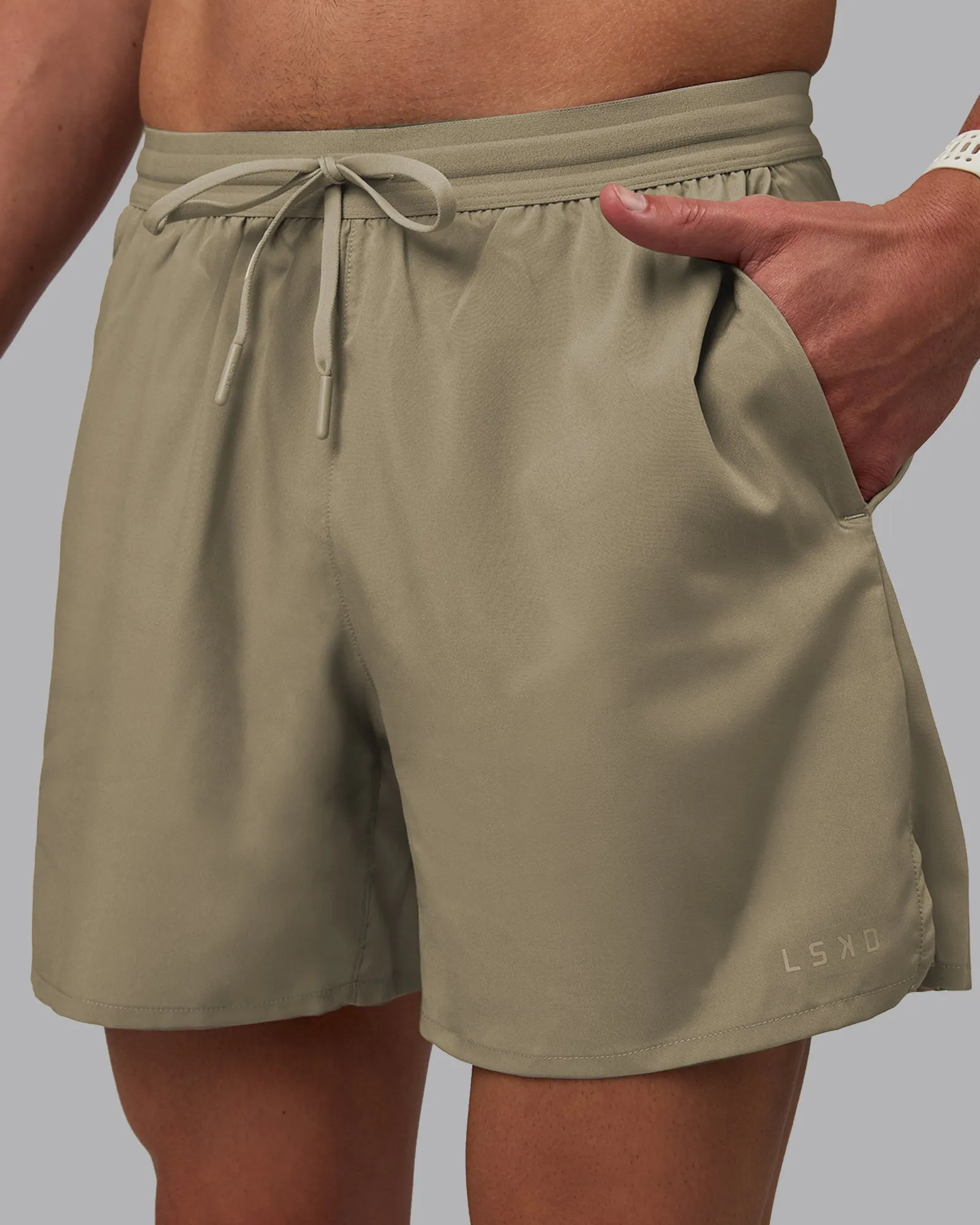 Pace 5" Lined Performance Shorts - Elephant