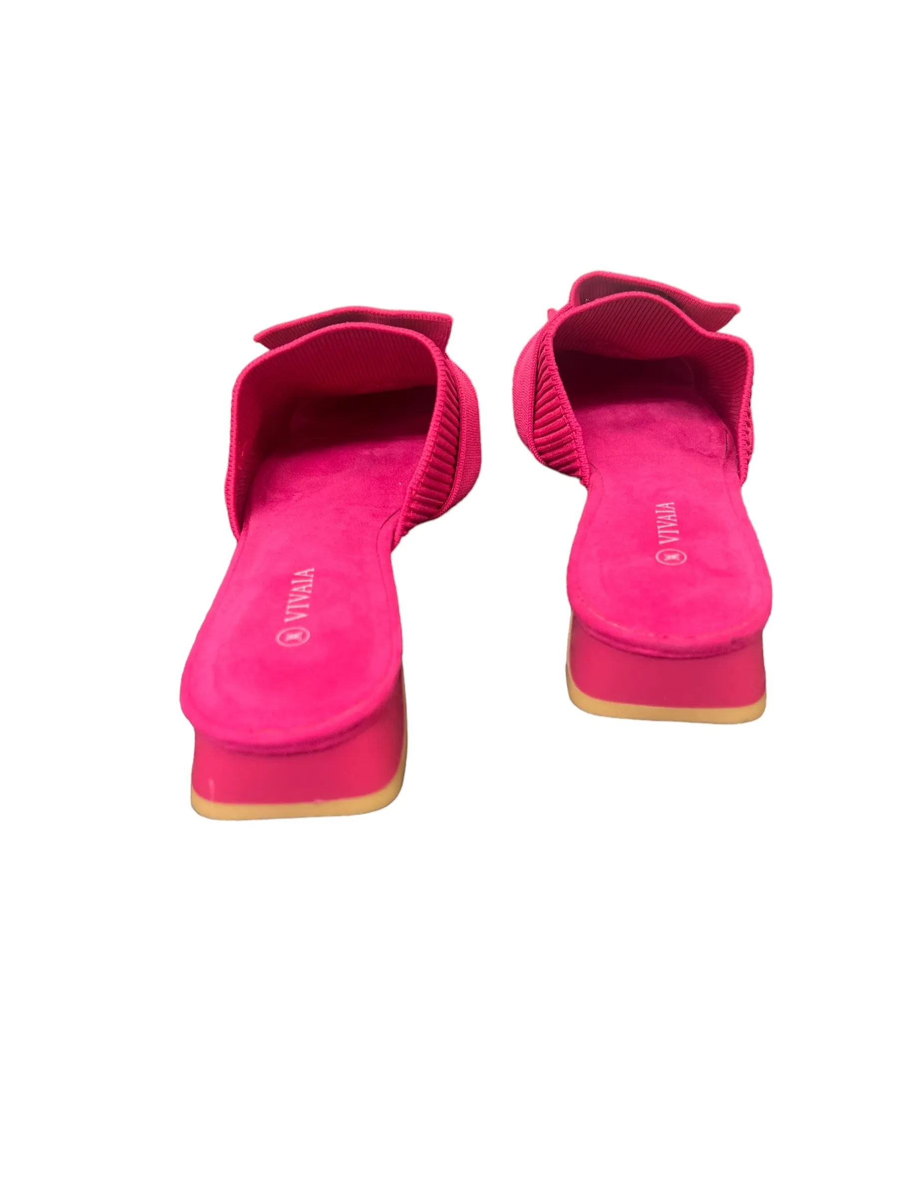 Pink Sandals Flats Cmc, Size 7.5