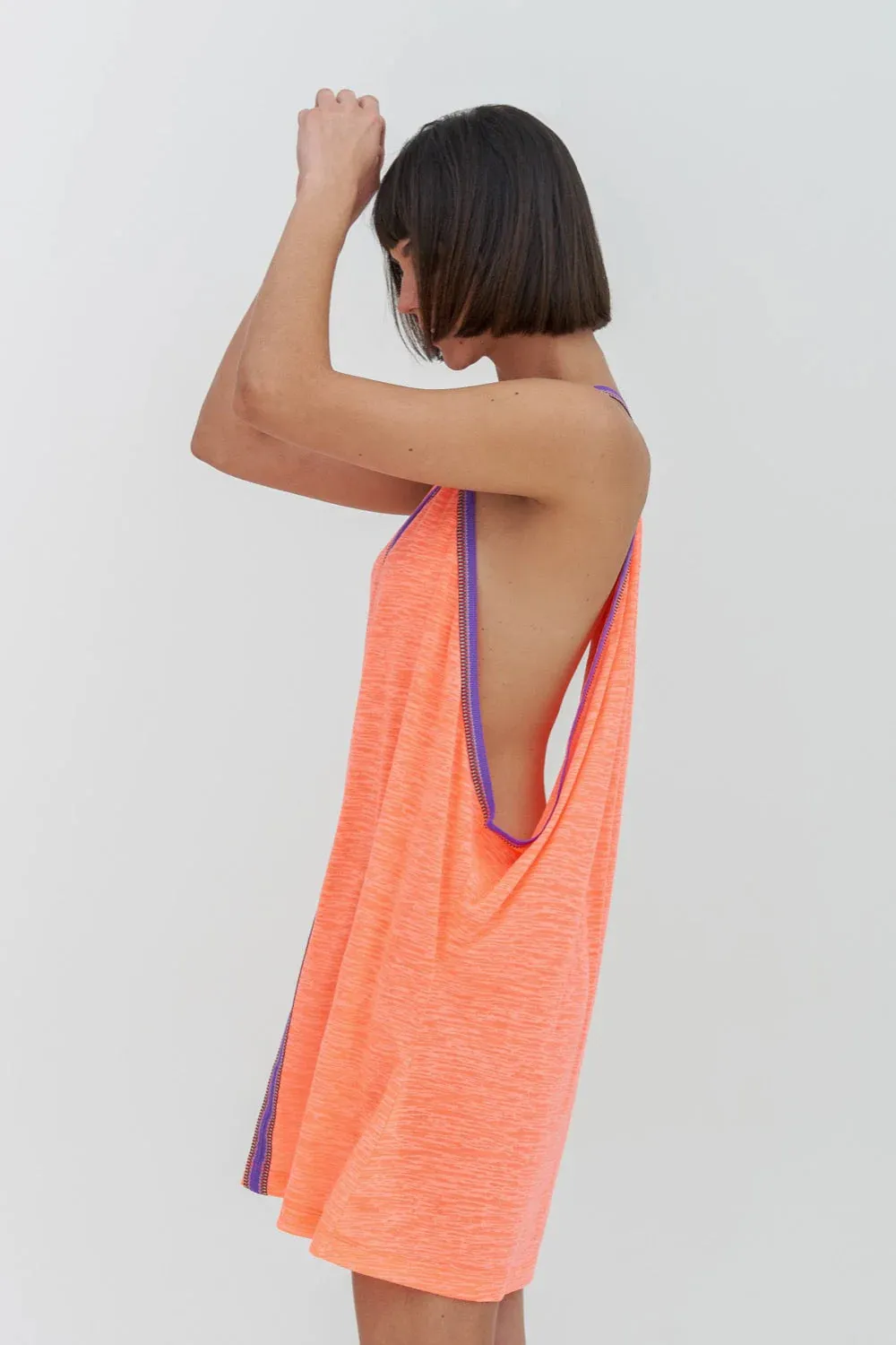 PITUSA Mini Sundress | Coral