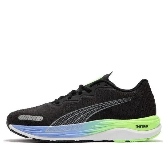 Puma Velocity Nitro 2 Fade Black-Electro Purple-Silver