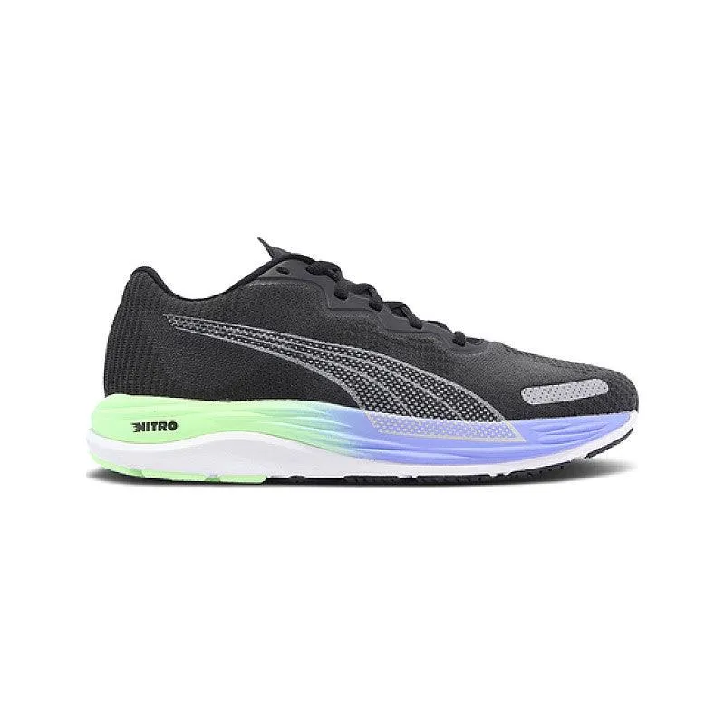 Puma Velocity Nitro 2 Fade Black-Electro Purple-Silver