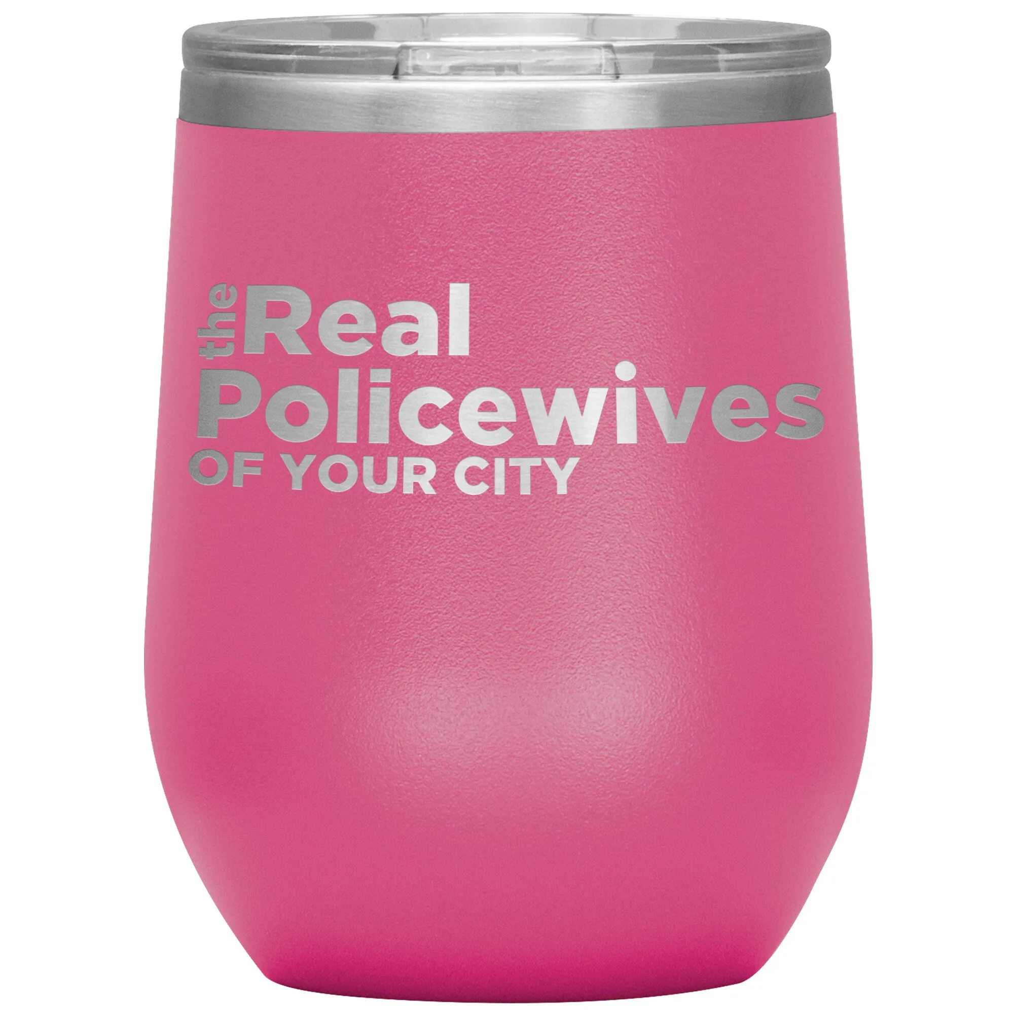 Real Police Wives Wine Tumblers