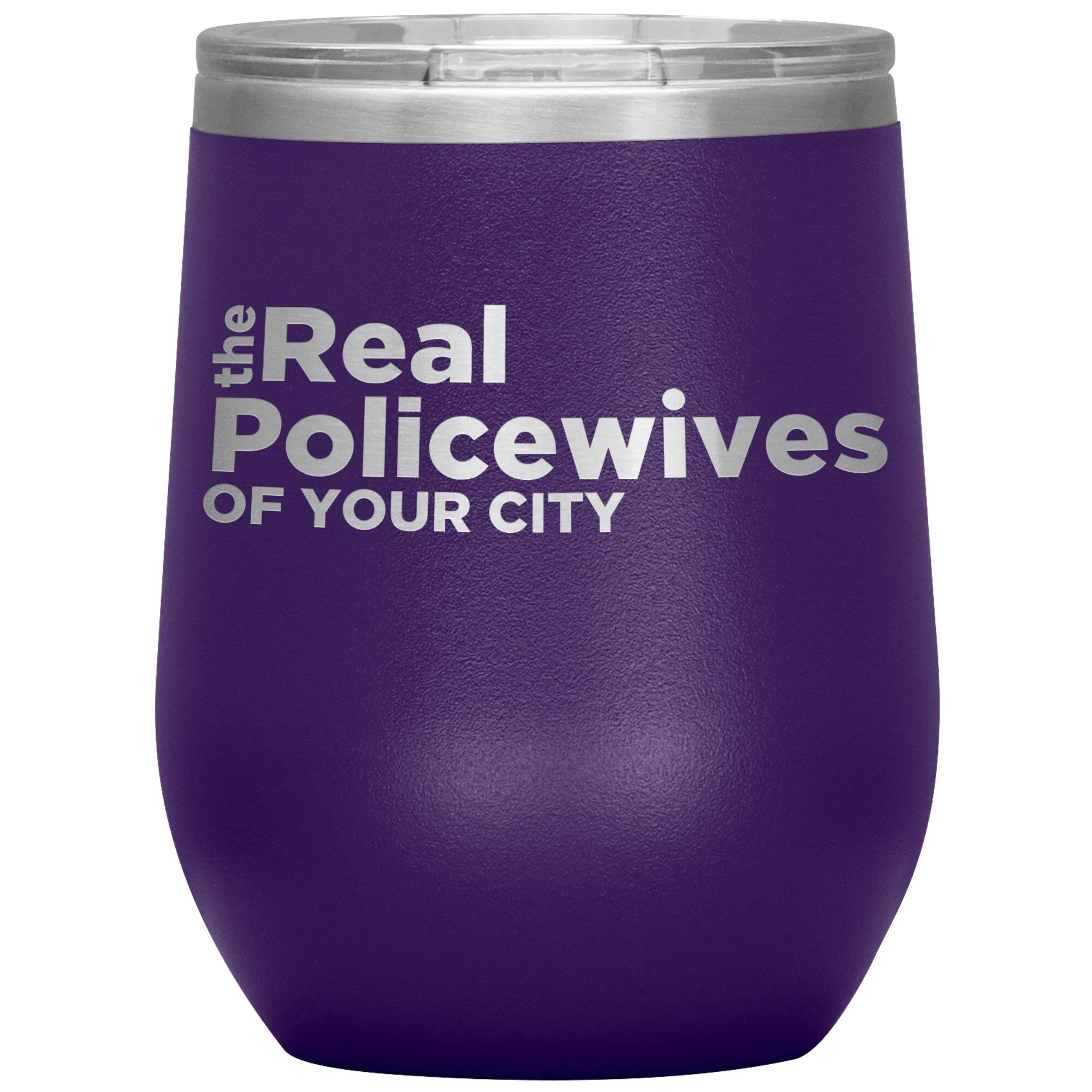 Real Police Wives Wine Tumblers