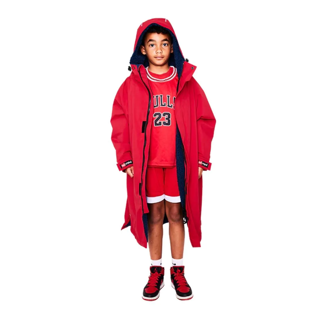 Red Original Kids Dry Pro Robe