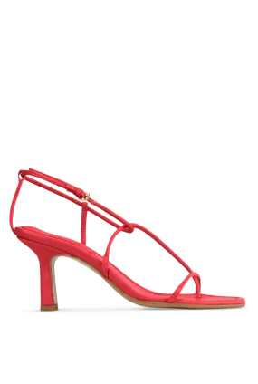 Red Strappy Sandal