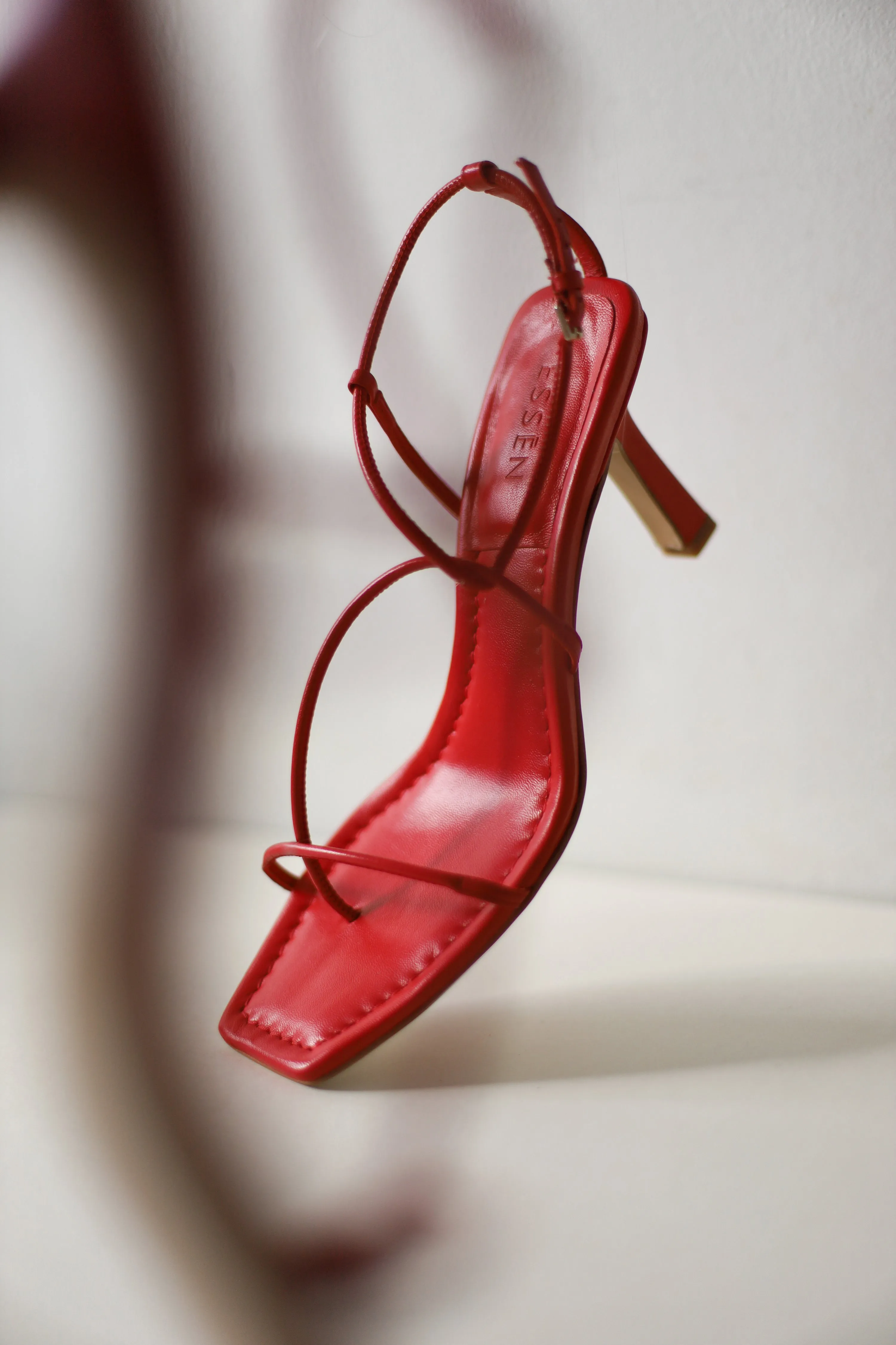 Red Strappy Sandal