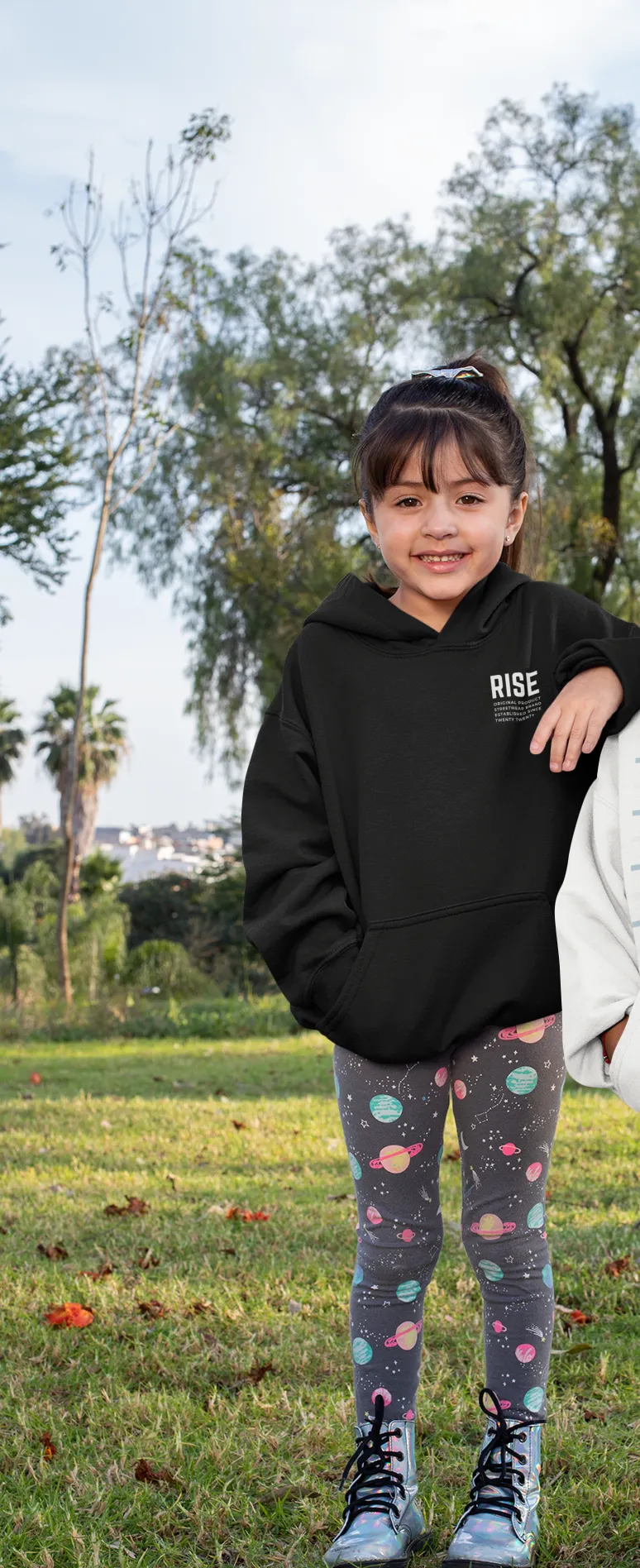 RISE EST.2020 Hoodie for Girls