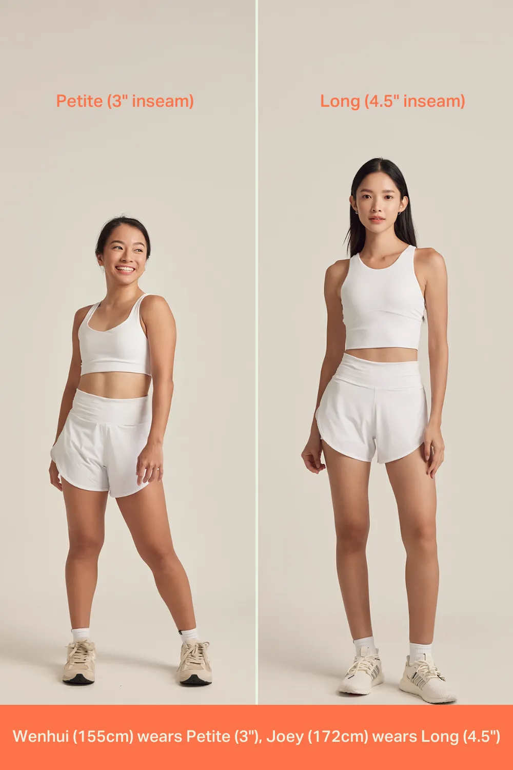 Run Shorts (Petite 3") in Track