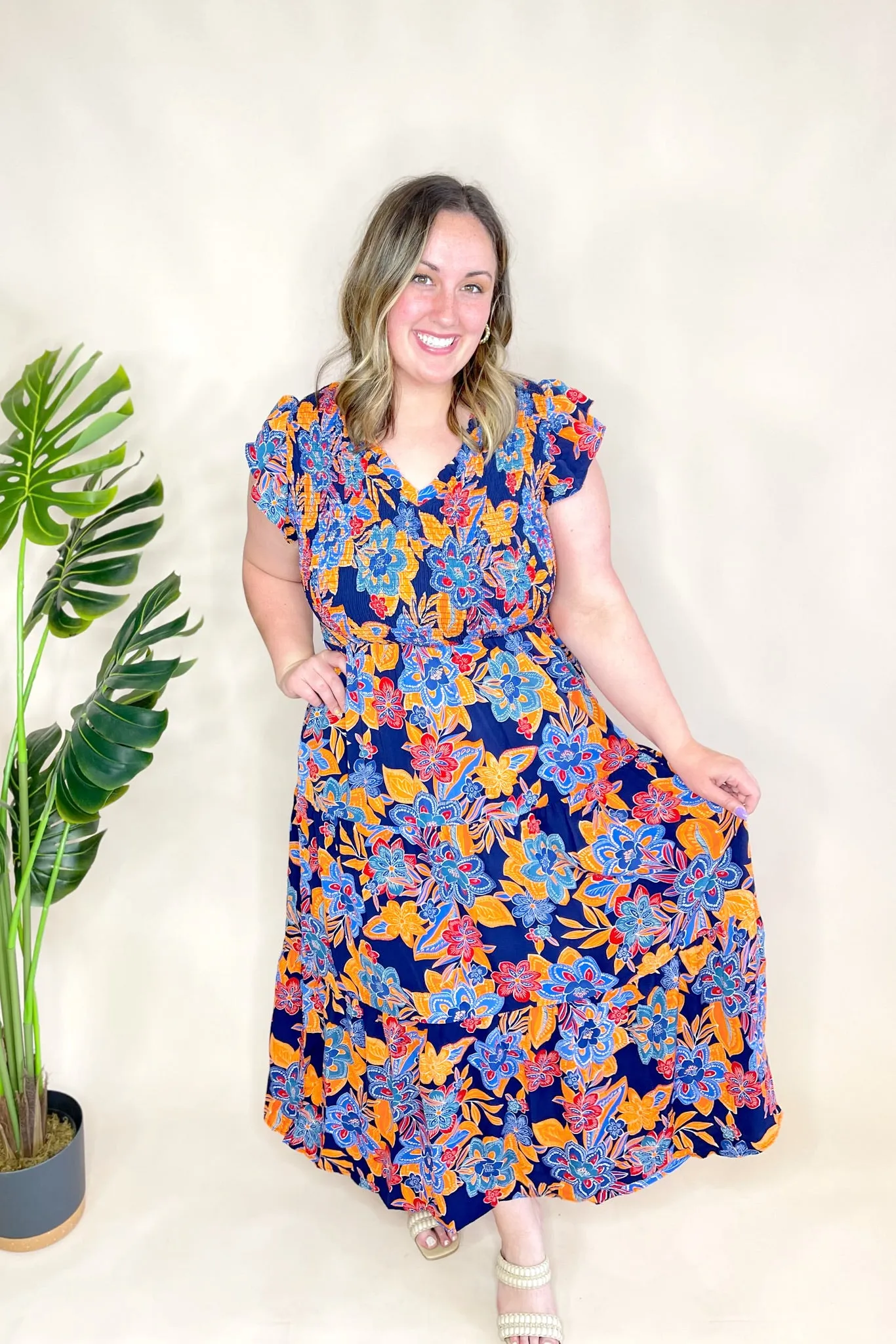 Ruthie Floral Maxi Dress