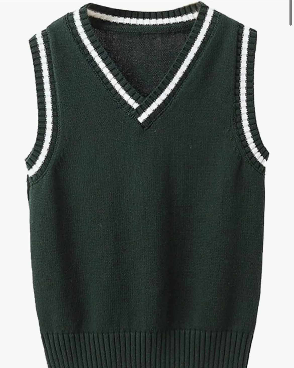 School Knitted Vest (3-12yrs)