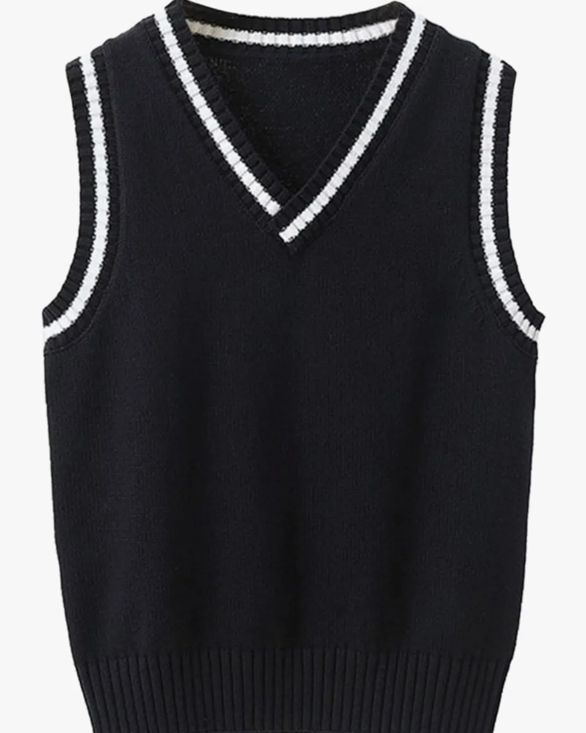 School Knitted Vest (3-12yrs)