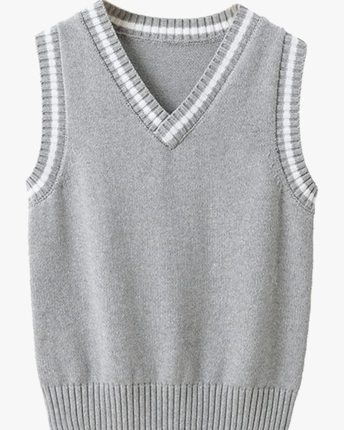 School Knitted Vest (3-12yrs)