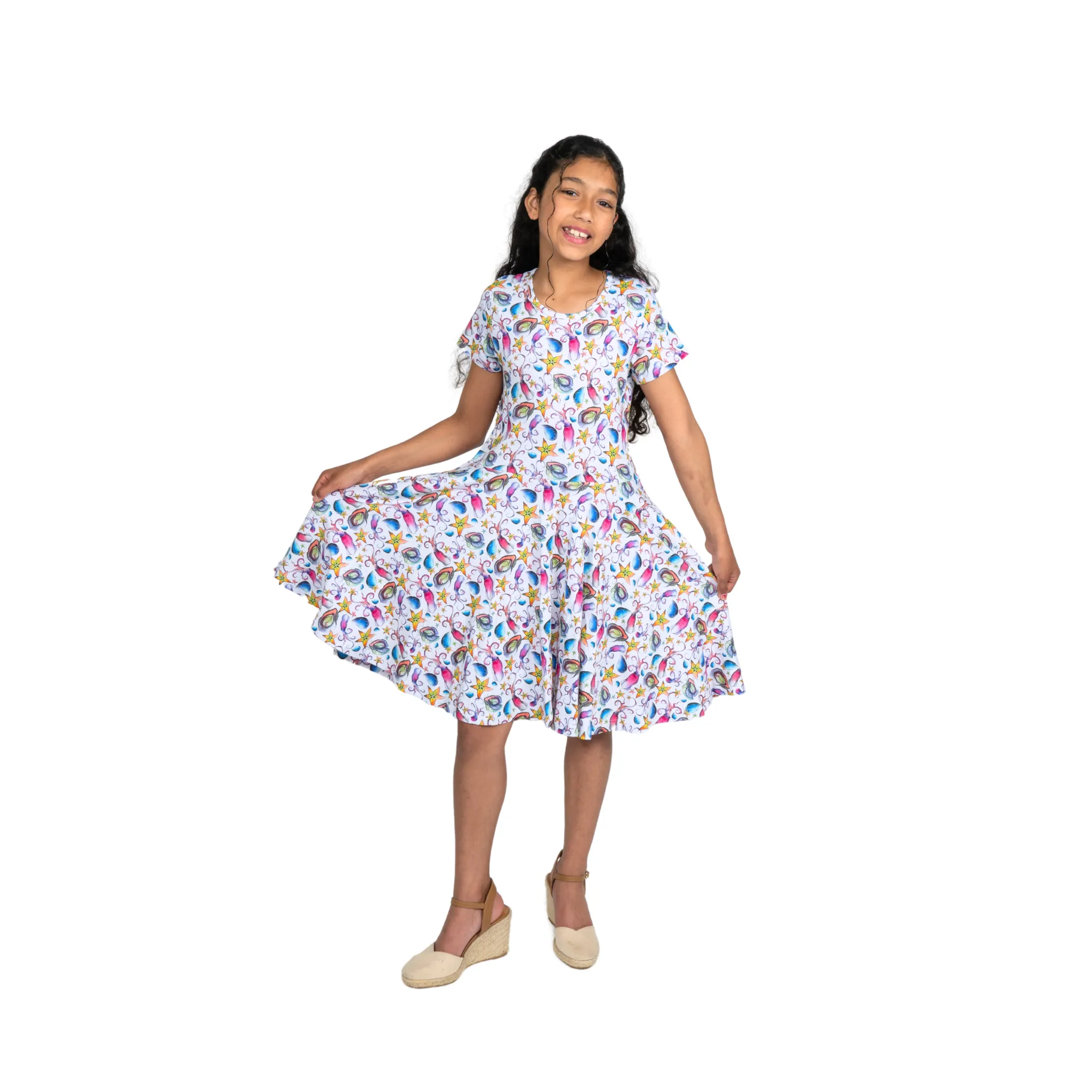 Sea Life Kids Twirl Dress