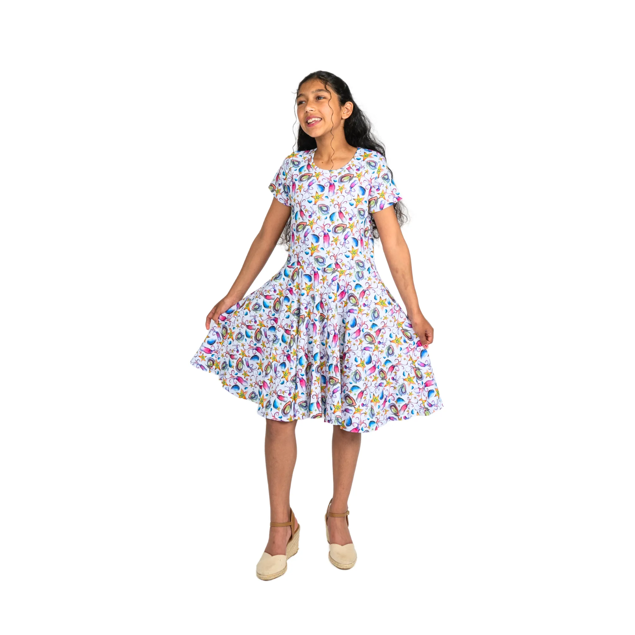 Sea Life Kids Twirl Dress