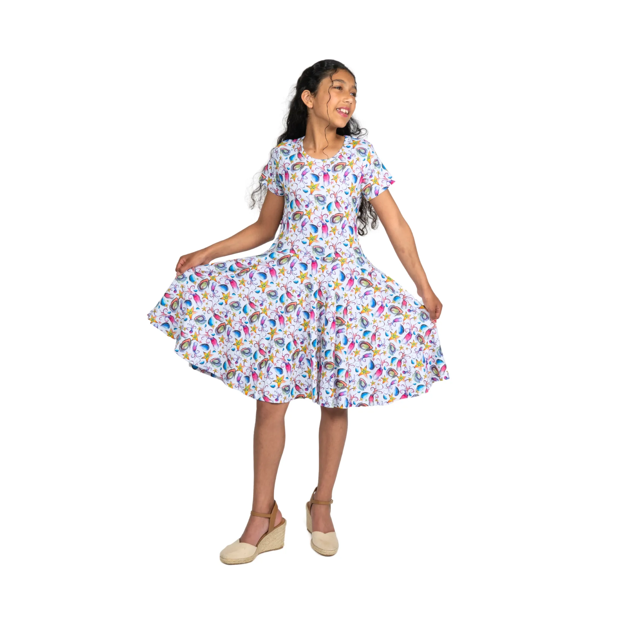 Sea Life Kids Twirl Dress