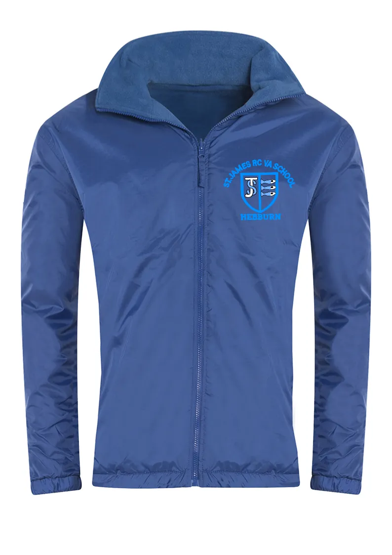 St James R.C.V.A. Primary School Royal Blue Showerproof Jacket