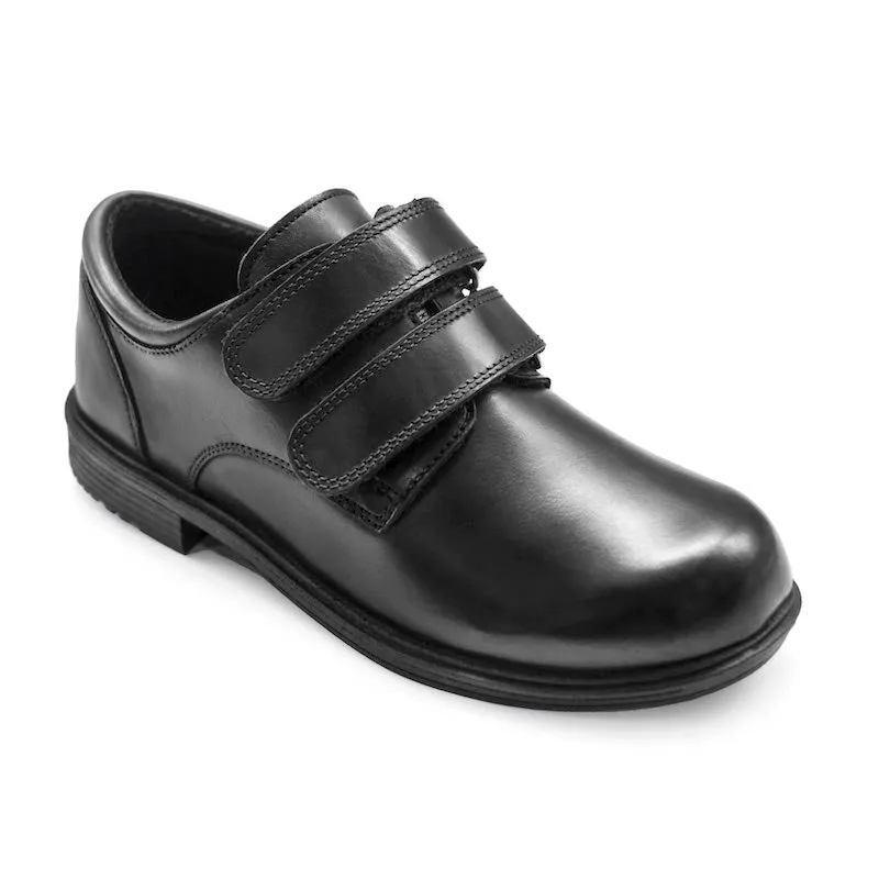 Studeez Leather School Shoes - Taji Velcro 2