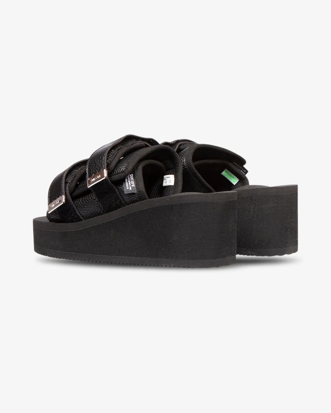 Suicoke Moto-A-Cab Heel Black