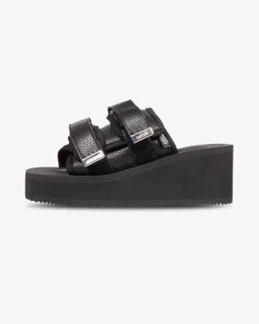 Suicoke Moto-A-Cab Heel Black