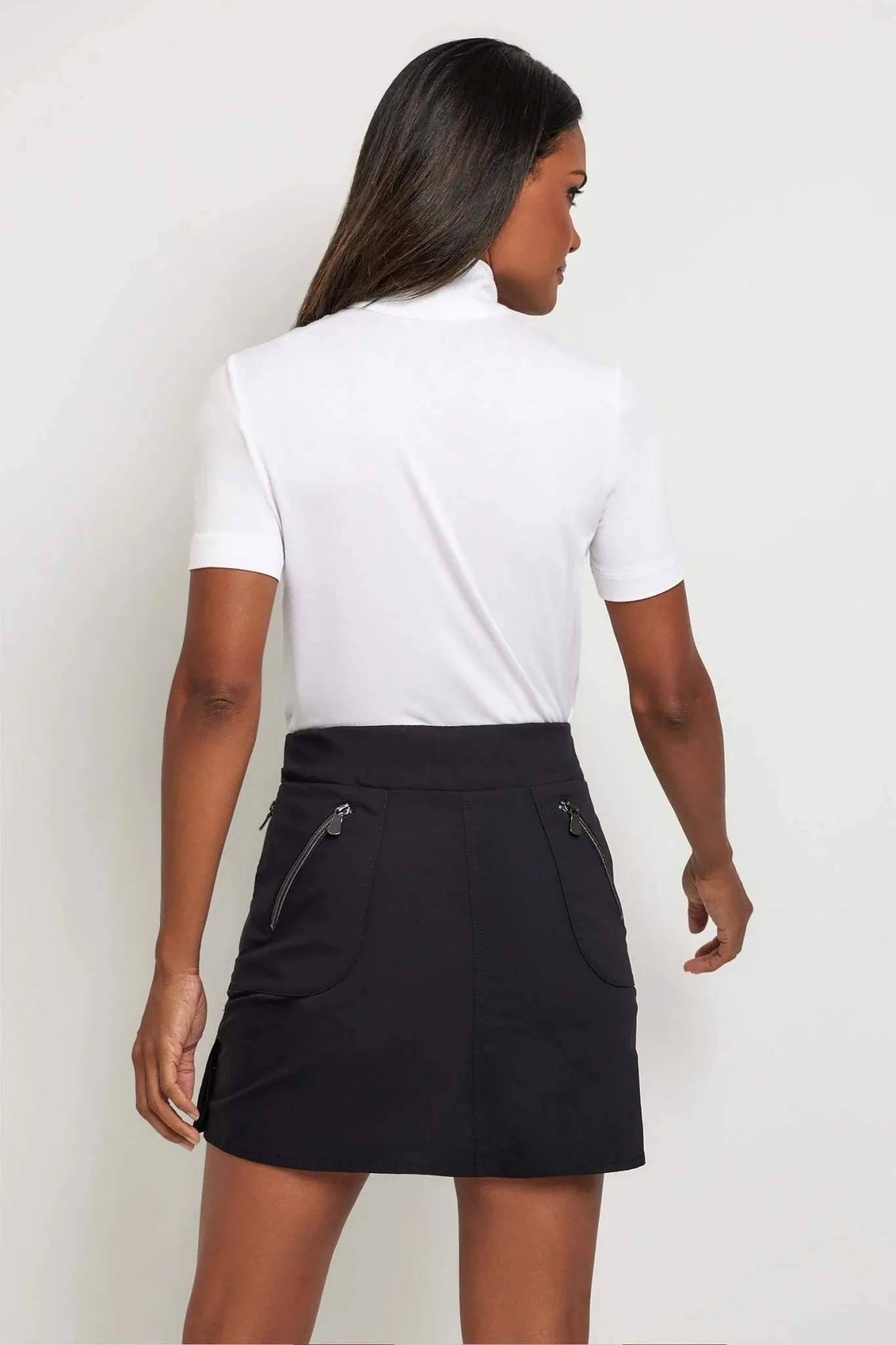 Suzzette Honiara Skort with Zipper Details