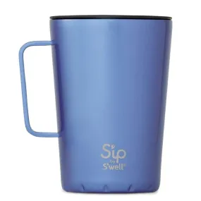 S'well S'ip Blue Sky Metallic Takeaway Mug 450ml