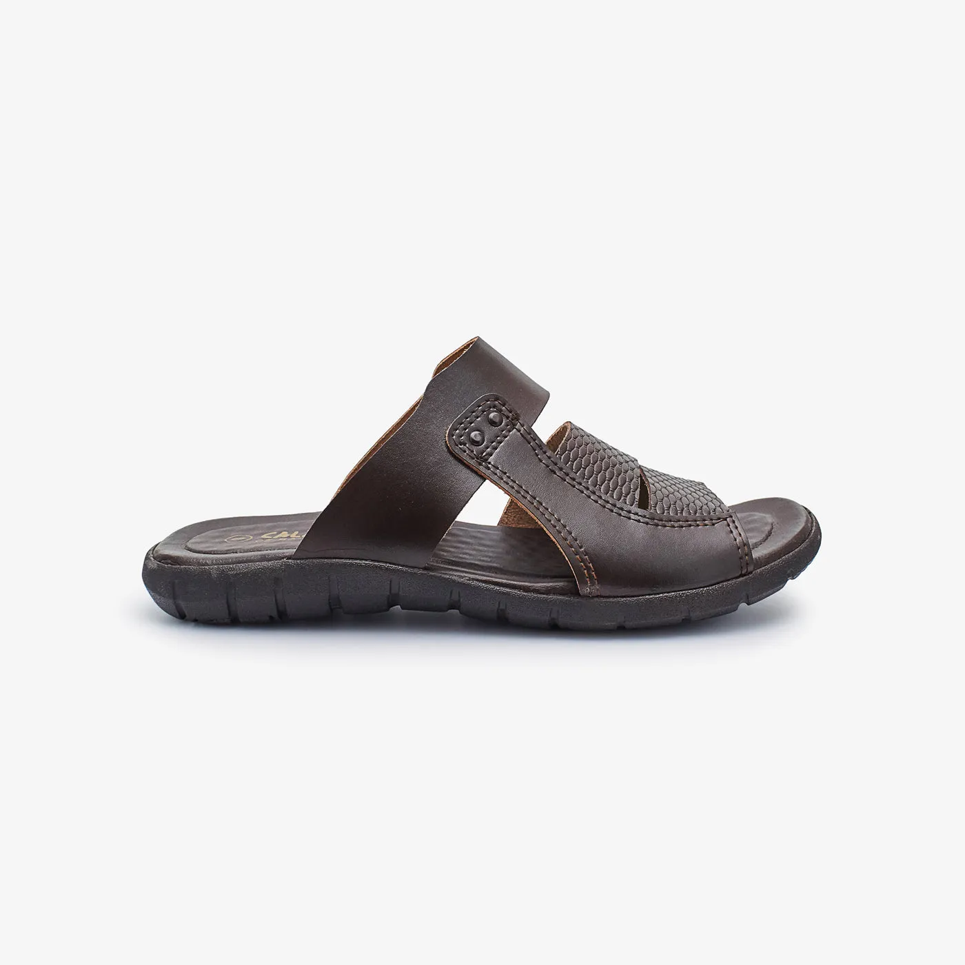 Textured Mens  Chappal