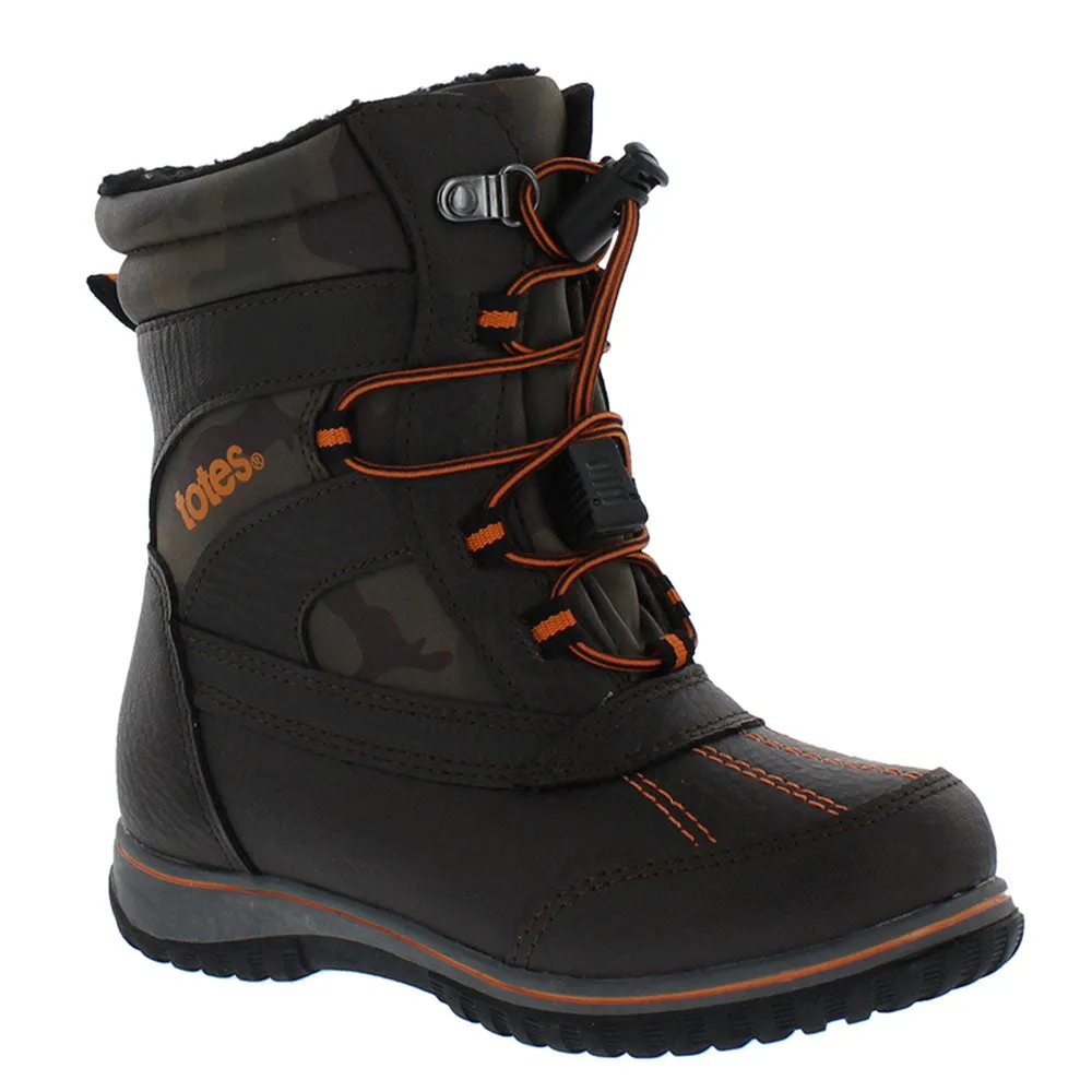 Totes Kids Snowboots Buster Orange