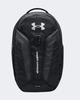 Under Armour Hustle Pro Backpack Unisex Training Bag Black/Silver 1367060-001