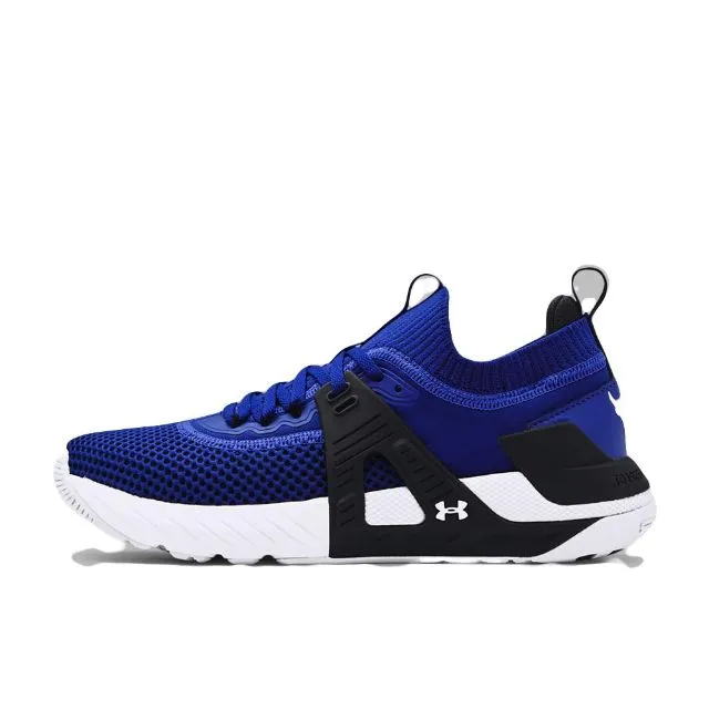 Under Armour Project Rock 4 Men Training Shoes Royal/Black/White