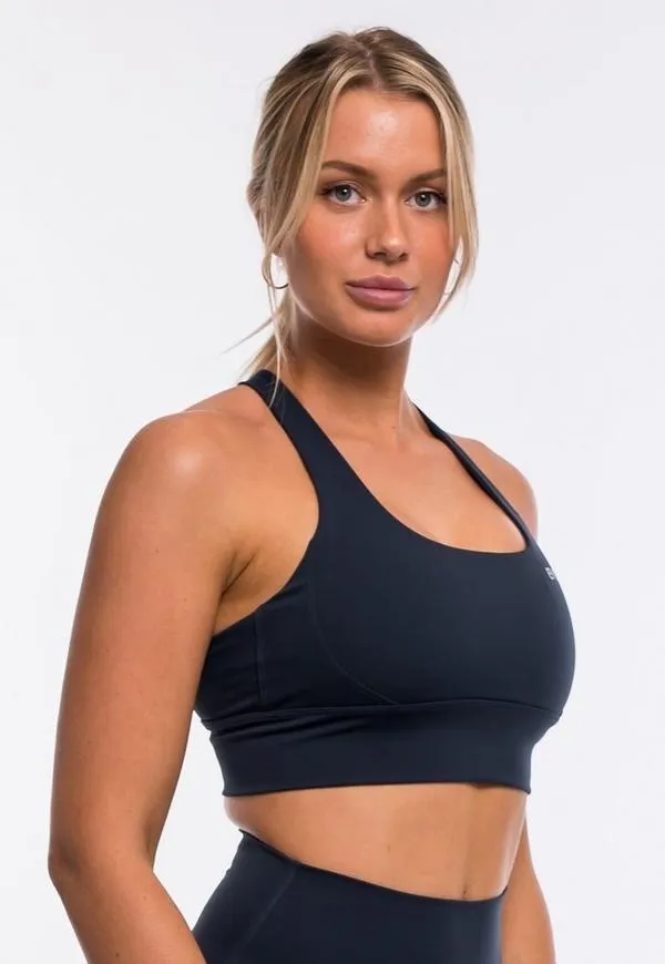 Navy Ultimate Support Sports Bra - Womens