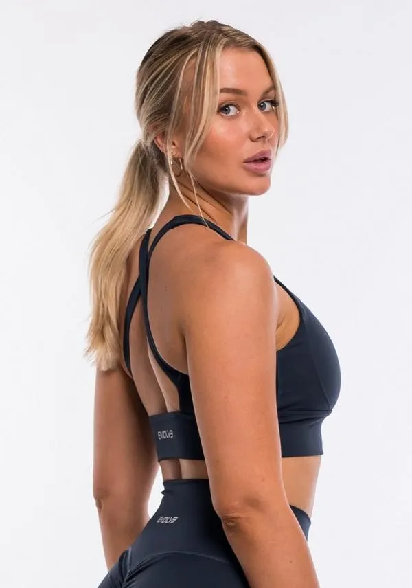 Navy Ultimate Support Sports Bra - Womens