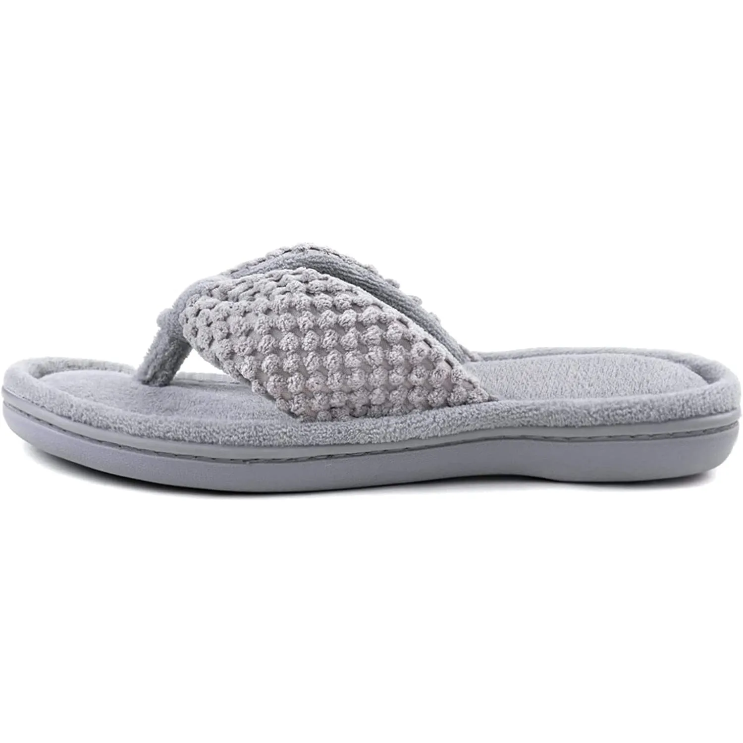 Women's Bubble Stitch Thong Slipper