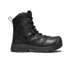 Women's CSA Oshawa  8" Side Zip Waterproof Boot (Carbon-Fiber Toe)  |  Black/Black