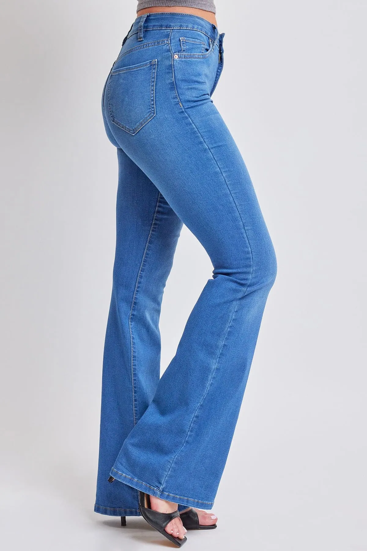 Women's Essential Hyperdenim  Flare Jeans - Long & Regular Inseam