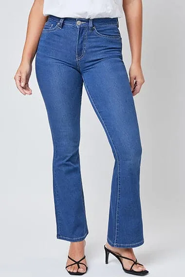 Women's Essential HyperDenim  Flare Jeans With Regular Inseam