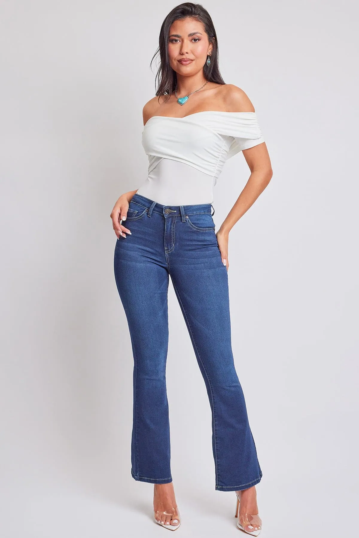 Women's Essential HyperDenim  Flare Jeans With Regular Inseam