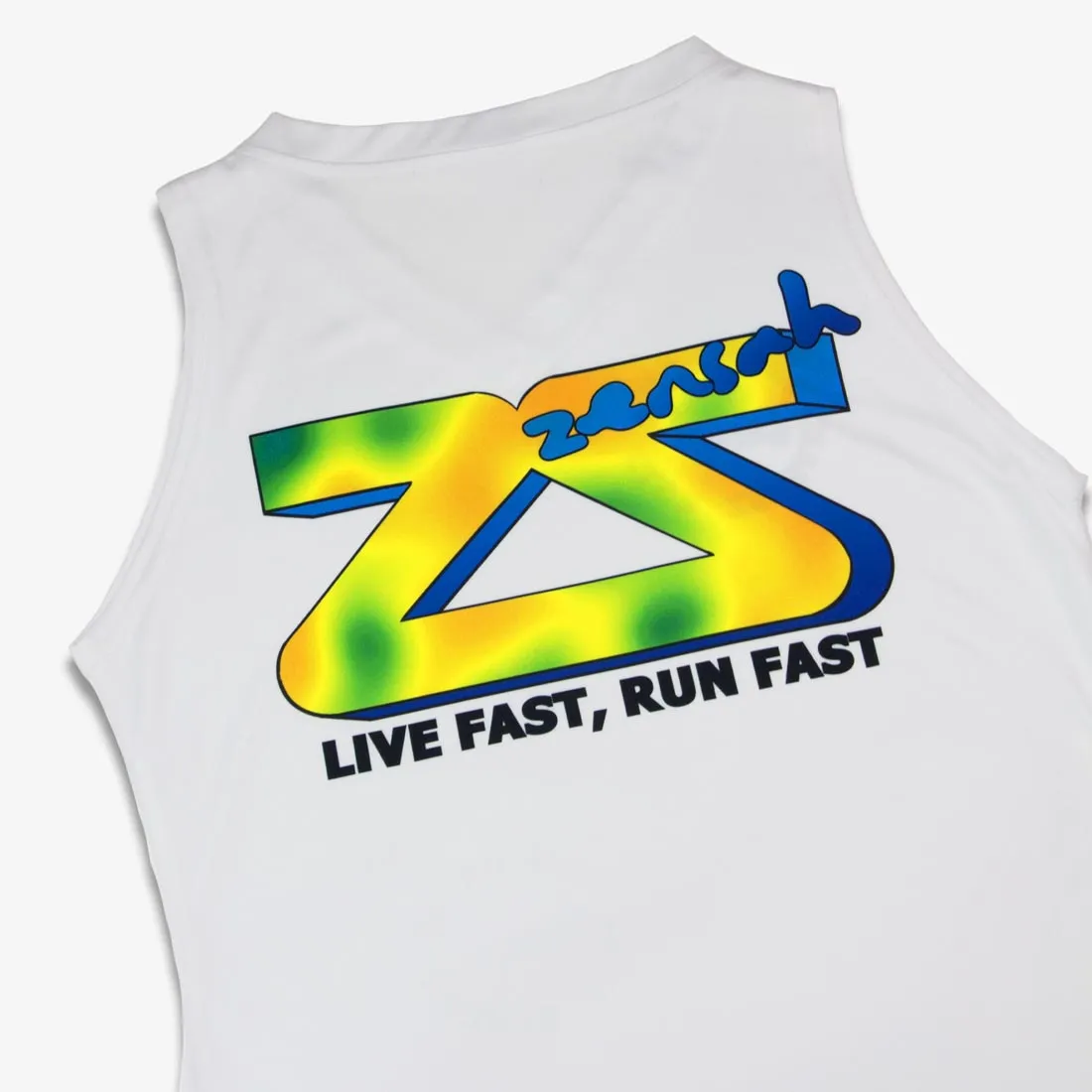 ZS Retro 80s Women's Print Singlet